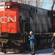 Illustration for article titled That Time a Canadian Town Derailed a Diesel Train and Drove It Down the Street to Provide Emergency Power
